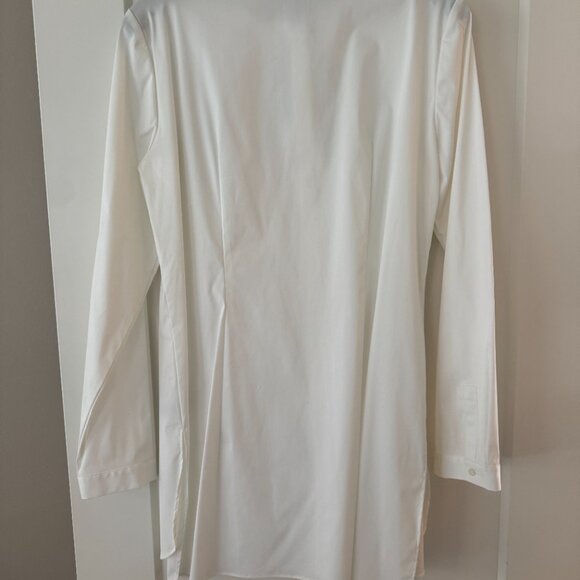 Lafayette 148 NY White Tunic Shirt - Picture 4 of 4